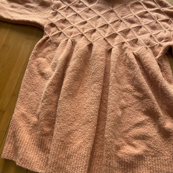 Free People Women's Jaci Sweater Dress Tan Brown - Medium - Picture 3 of 7